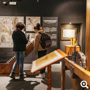 Innenansicht des Leonardo Interactive Museum